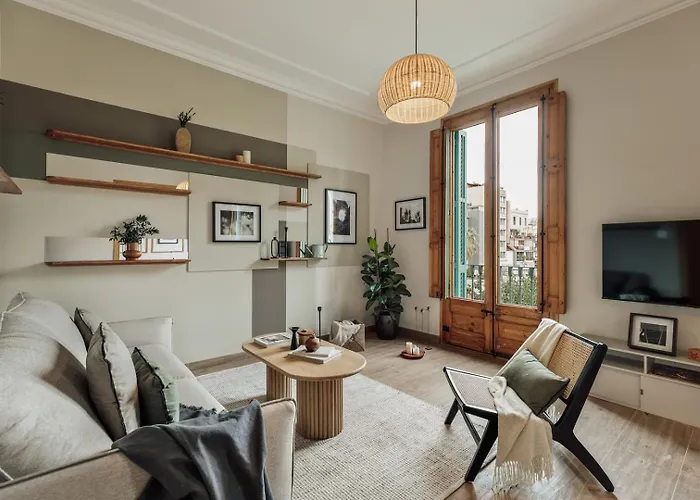 アパート Walla - 3 Bedrooms And Balcony In Eixample Dreta バルセロナ